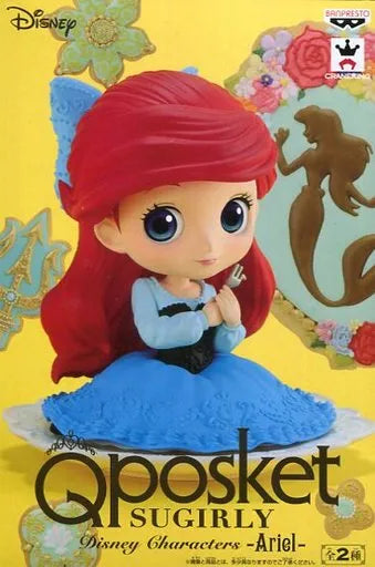 Banpresto Disney 迪士尼 THE LITTLE MERMAID Ariel 小魚仙 Qposket SUGIRLY A色 正常色 景品